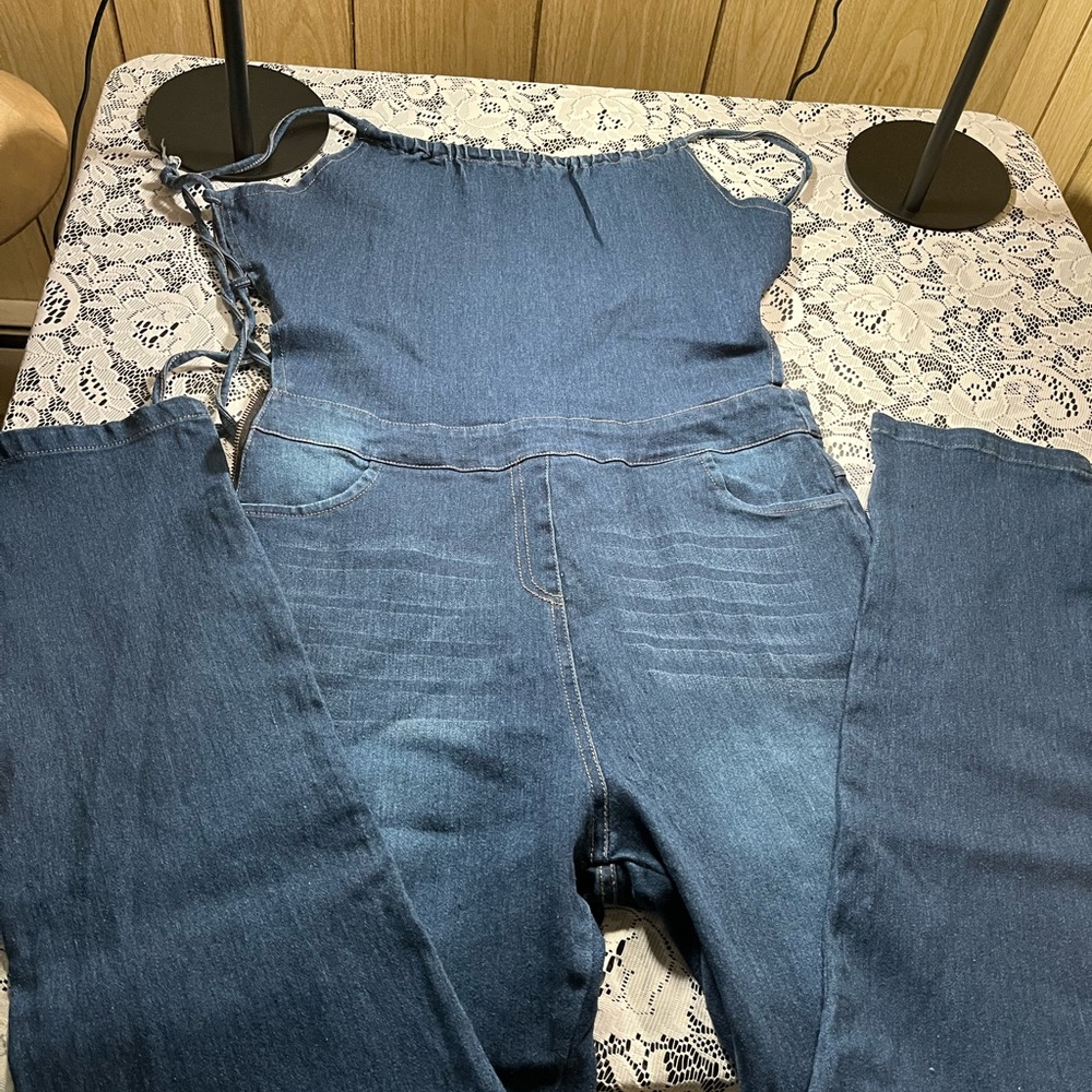 SEXY JEAN JUMPSUIT
